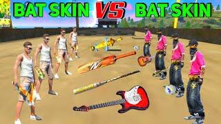 Bat Skin vs Bat Skin On Factory Roof | HIP HOP vs ADAM | Bat Skin Challenge | Garena Free Fire 