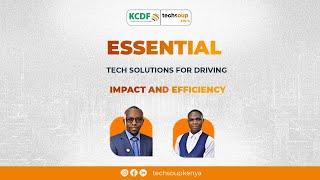 Webinar: Essential Tech Solutions for Driving Impact and Efficiency