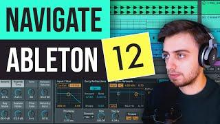 Ableton Live 12 Beginner Tutorial - Interface and Navigation