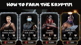 Farming krypt on a beginner account - This is how I do it. MK Mobile