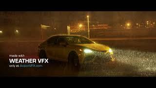 Car in the Rain at Night | VFX Breakdown