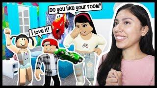 DECORATING MY SONS NEW BEDROOM! - Roblox Roleplay