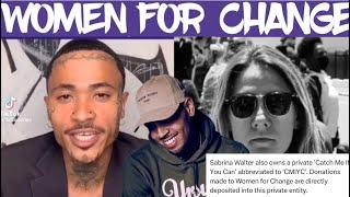 Women For Change Vs Chris Brown Faces Money Laundering| Collecting Donations Fraudulently