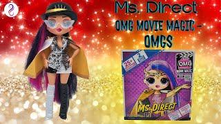 LOL Surprise Movie Magic OMG Collection Ms. Direct! 360 Doll Showcase