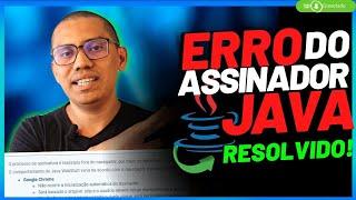 ERRO DO ASSINADOR JAVAWS - ARQUIVO JNPL-  ESOCIAL, DCTFWEB, ECAC - RESOLVIDO