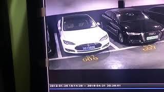 Tesla set itself on fire and exploded in Shanghai China！