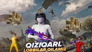 IMBRO PUBGM efirda qiziqarli lobbilar qilamiz uc lobbilar #pubgmobile