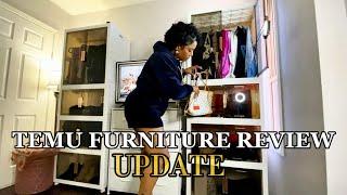 TEMU FURNITURE | Bedroom Makeover On A Budget | TEMU Portable Closets