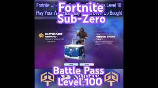 Fortnite Sub-Zero MK3 Level 100 Battle Pass Reward Fast Unlock Easy XP Play Your Way Buy No Tiers