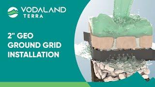 Vodaland - 2" Geo Ground Grid Installation