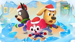 Freeze Magic at Christmas | Christmas Adventure | Safety Rules for Kids | Sheriff Labrador | BabyBus