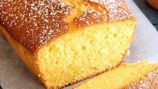 Airy lemon cake with vegetable oil! The easiest recipe 