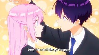 Shikimori blushed after Izumi petting her head | Shikimori's Not Just a Cutie (Ep 1) 可愛いだけじゃない式守さん