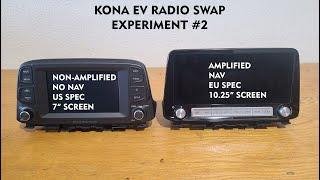 Can I swap radios in my Kona EV?  Round TWO