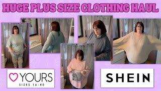 HUGE SHEIN/YOURS PLUS SIZE CLOTHING HAUL & TRY-ON | CARLA JENKINS