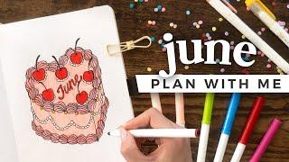 PLAN WITH ME | June 2024 Bullet Journal Setup