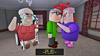 SECRET UPDATE | GRUMPY GRAN FALL IN LOVE WITH EVIL GRANDPA? SCARY OBBY #roblox