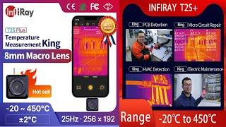 Xinfrared InfiRay Official T2S Plus Thermal Imager Camera for Smart Phones Infrared Imaging Camera