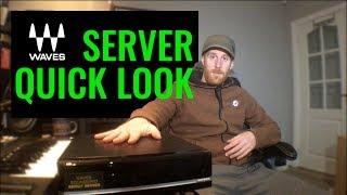 Waves Soundgrid Server - Quick Look