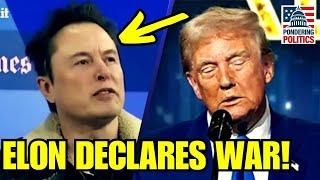 HOLY SH*T! Elon Musk SCREWS Trump, DECLARES WAR ON MAGA!