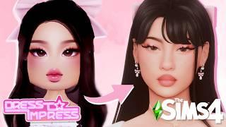 Dress to Impress BUT in the Sims 4  | The Sims 4: Create A Sim