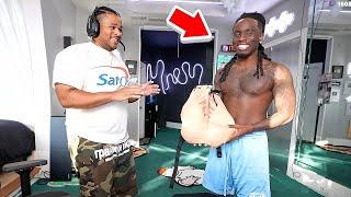 Kai Cenat Surprises Fanum With Balls..