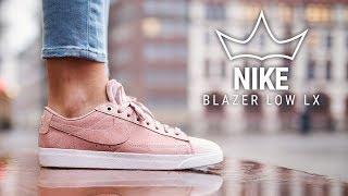 Nike Blazer Low LX "Silt Red" On Feet Video