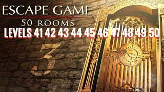 Escape game: 50 rooms 3 Level (41 - 50) Walkthrough