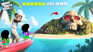 Shinchan And Franklin Visit The HORROR Island In GTA 5!