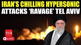 Tel Aviv ‘On Fire’ As Iran Rains Hypersonic Missiles; Scary Air Assault After Israel Bombs Tehran