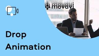 How to add DROP ANIMATION | video editing (Tutorial 2021)