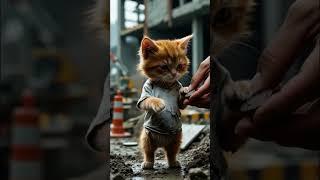 poor kitty all alone  #animation #cat #story#ai generated #sadstory #whiskertales #foryoupage