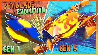 We Had A 'BEYBLADE' Battle BUT Every Round We EVOLVE THEM! | Trailmakers Multiplayer