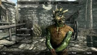 [Arcane] Skyrim Anniversary Edition: Argonian gets mauled by giant spiders in 720p