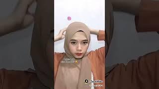 TUTORIAL PASHMINA CERUTY #hijaberscantik #hijabtrend #hijabsimple #pashminasimple #hijabers