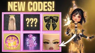 ALL *NEW CODES* IN THE DRESS TO IMPRESS NEW YEARS UPDATE