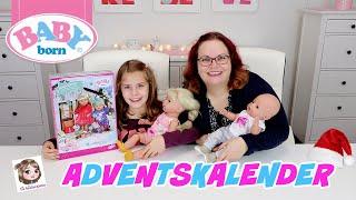 BABY BORN ADVENTSKALENDER 2020  Wir öffnen 24 Türchen und Hannahs Puppen probieren alles an