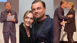 Leo DiCaprio Reunites With Kate Winslet At 'Lee' Screening