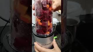 NutriPro Juicer Mixer Grinder/beatroot carrots lemon  juice with out water