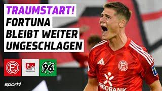 Fortuna Düsseldorf - Hannover 96 | 2. Bundesliga Tore und Highlights 4. Spieltag