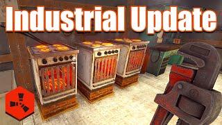 How to hook up Electric Furnace, Auto Toolcupboard, and Auto crafting - Rust Industrial Update