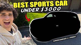 Buying The BEST First Car Under $3000 (Supercharged 6-Speed Manual)
