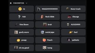 Mi panel de sonido de discord :v