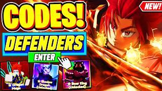 ️New️ ALL WORKING CODES For Anime Defenders 2024 - Roblox Anime Defenders Codes 2024