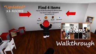 ROBLOX - Escape Room [NEW!] - Walkthrough (All 11 Rooms)