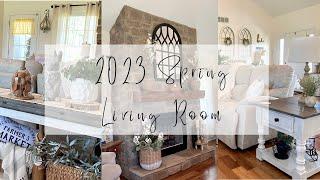 2023 SPRING KENTUCKY MODERN FARMHOUSE DECORATING SERIES ENTRY LIVING ROOM NEW FURNITURE NEW DECOR