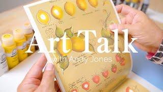 Learn to Paint a Lemon as Andy Recreates His First Painting - featuring Priscilla Hauser