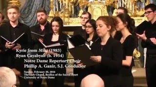 Kyrie from Misa, conducted by Philip A. Ganir, S.J.