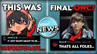 The Mrekk OWC Situation Is Terrible... | Ryuk Quits Competitive Play?? osu! News