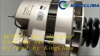 Bosch Alternator F042 308 041 475 24V 120A  Bus AC Parts -- KingClima